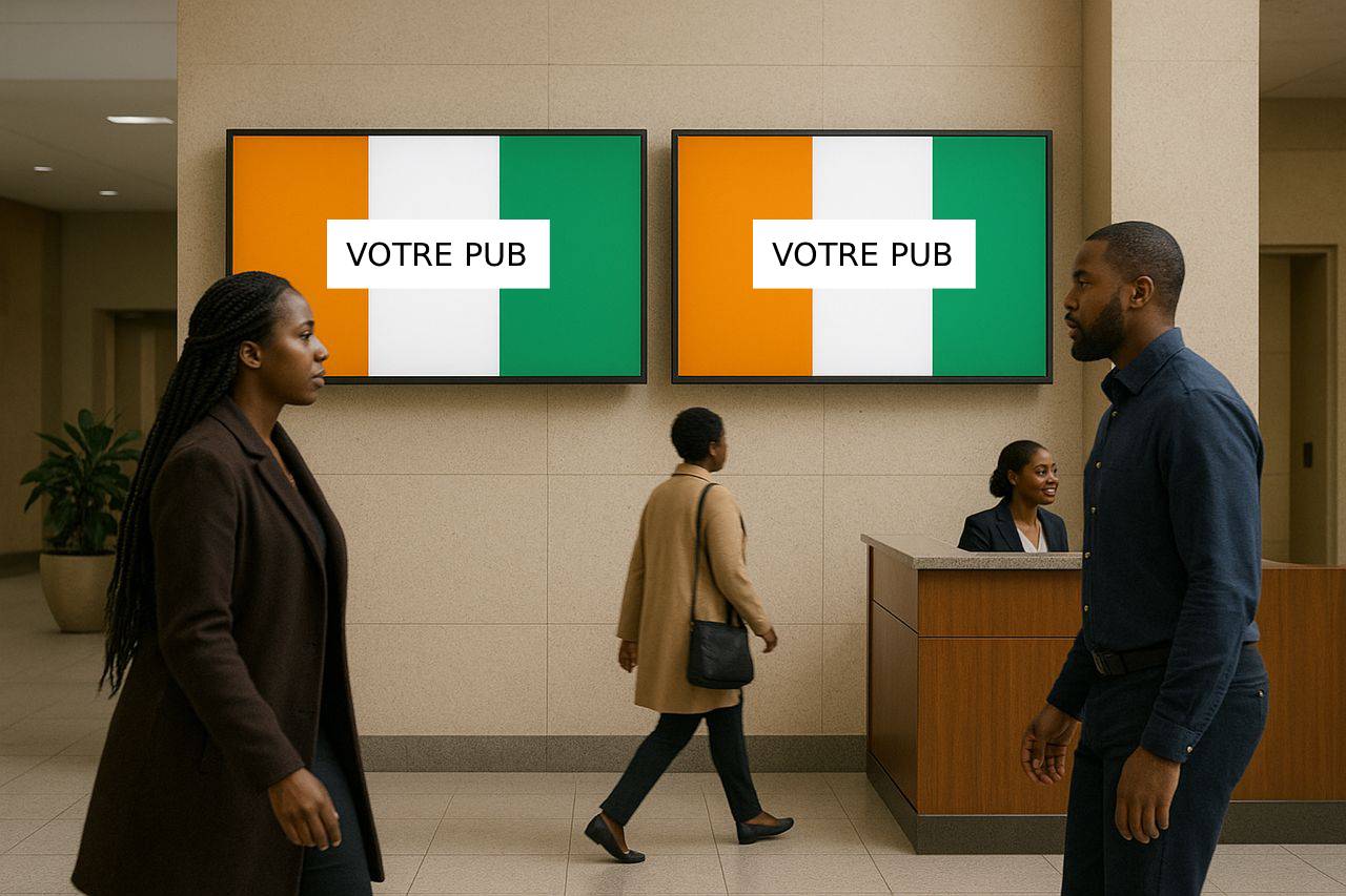 Écrans publicitaires modernes